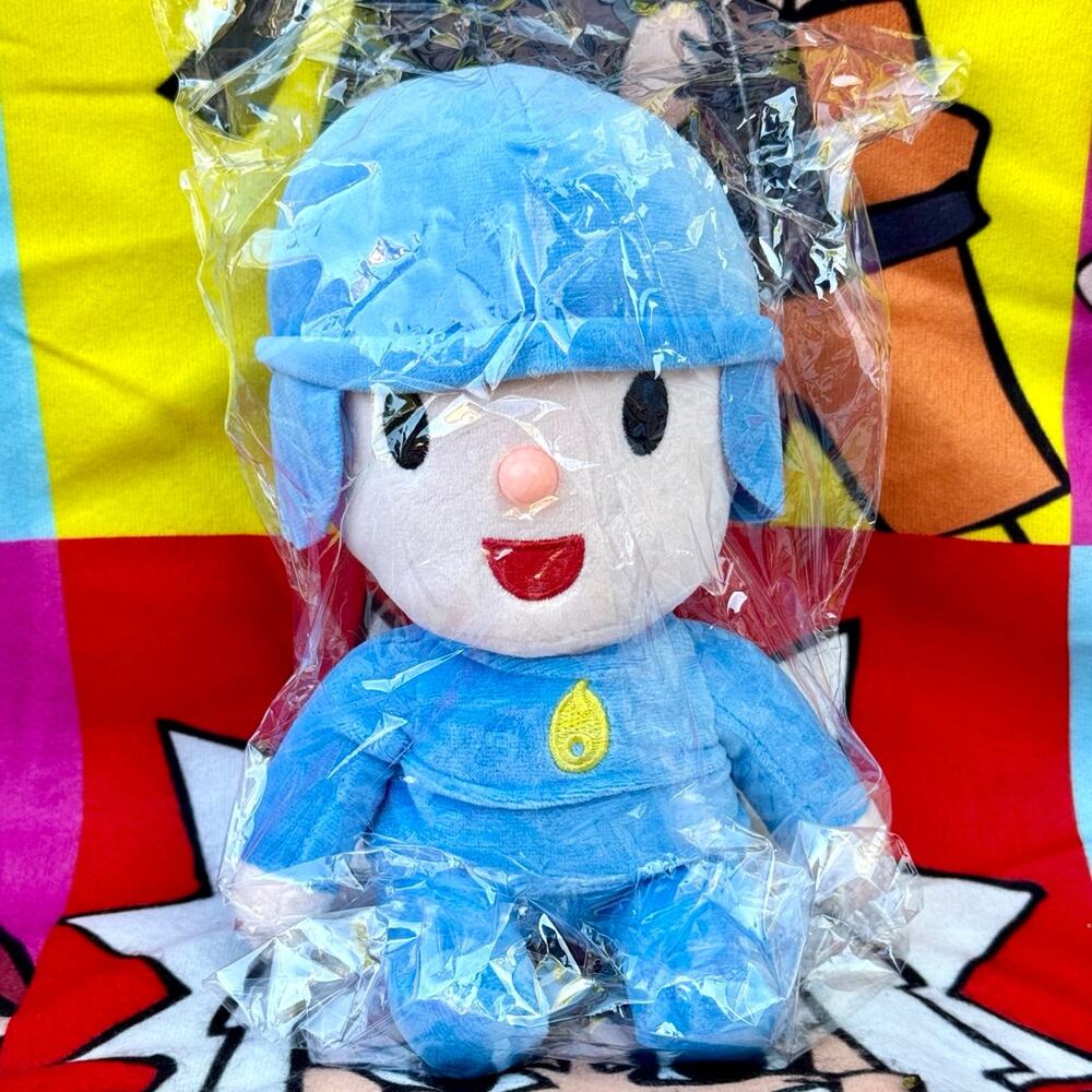 POCOYO Pocoyo Sitting Plush SEALED